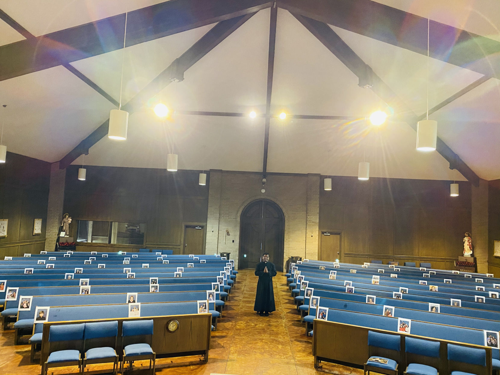 Unique Mass at Our Lady of Victory